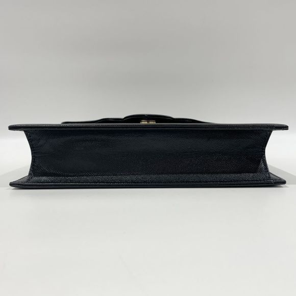 Yves Saint Laurent Logo Plate Side Pocket Beige - Picture 4 of 16